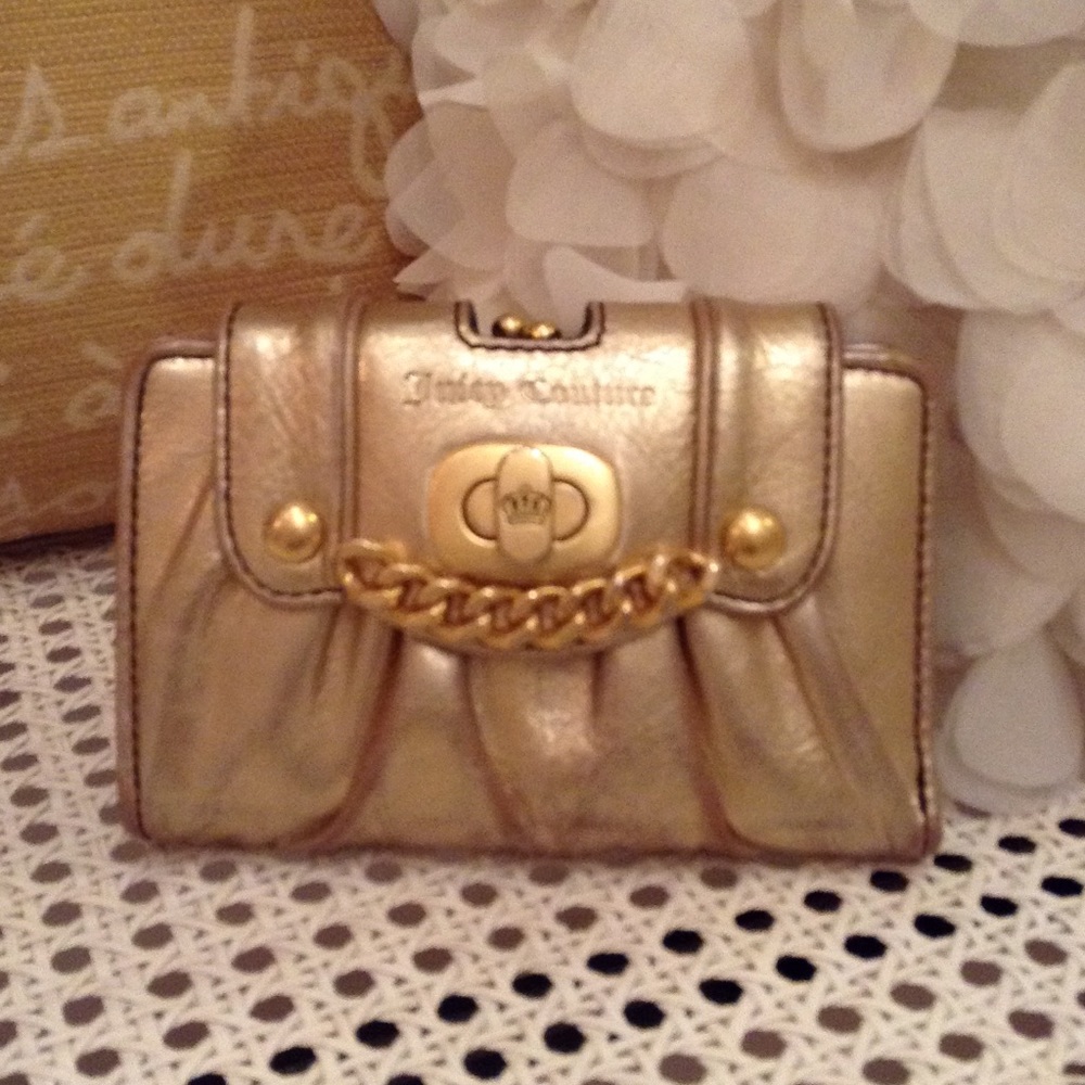 Juicy Couture Gold Wallet MOVING MUST SELL